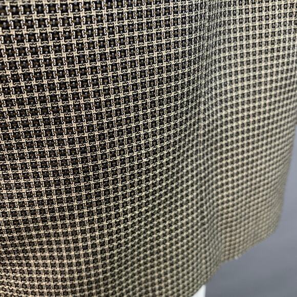 CORNELIANI Size Regular Black White Grid Silk Virgin Wool Notch Lapel Sport Coat - Picture 6 of 10